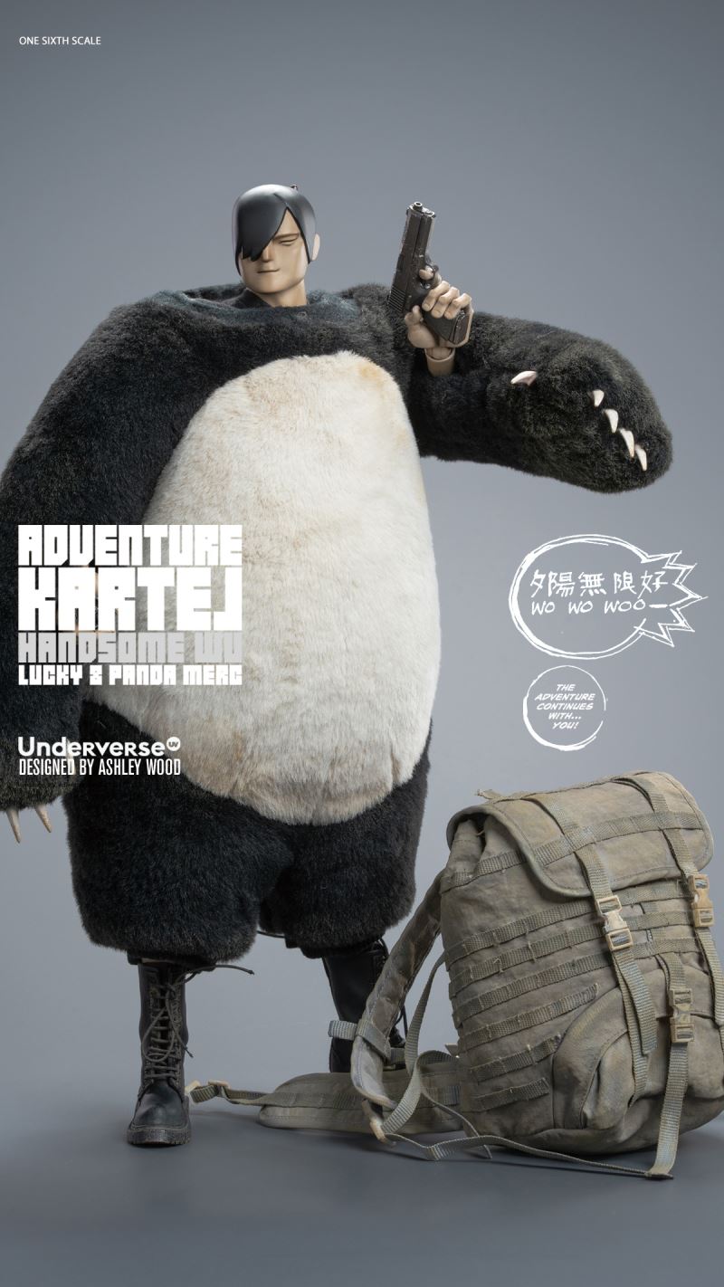 Adventue Kartel Series - DIRTY BOI PANDA HANDSOME WU 1/6