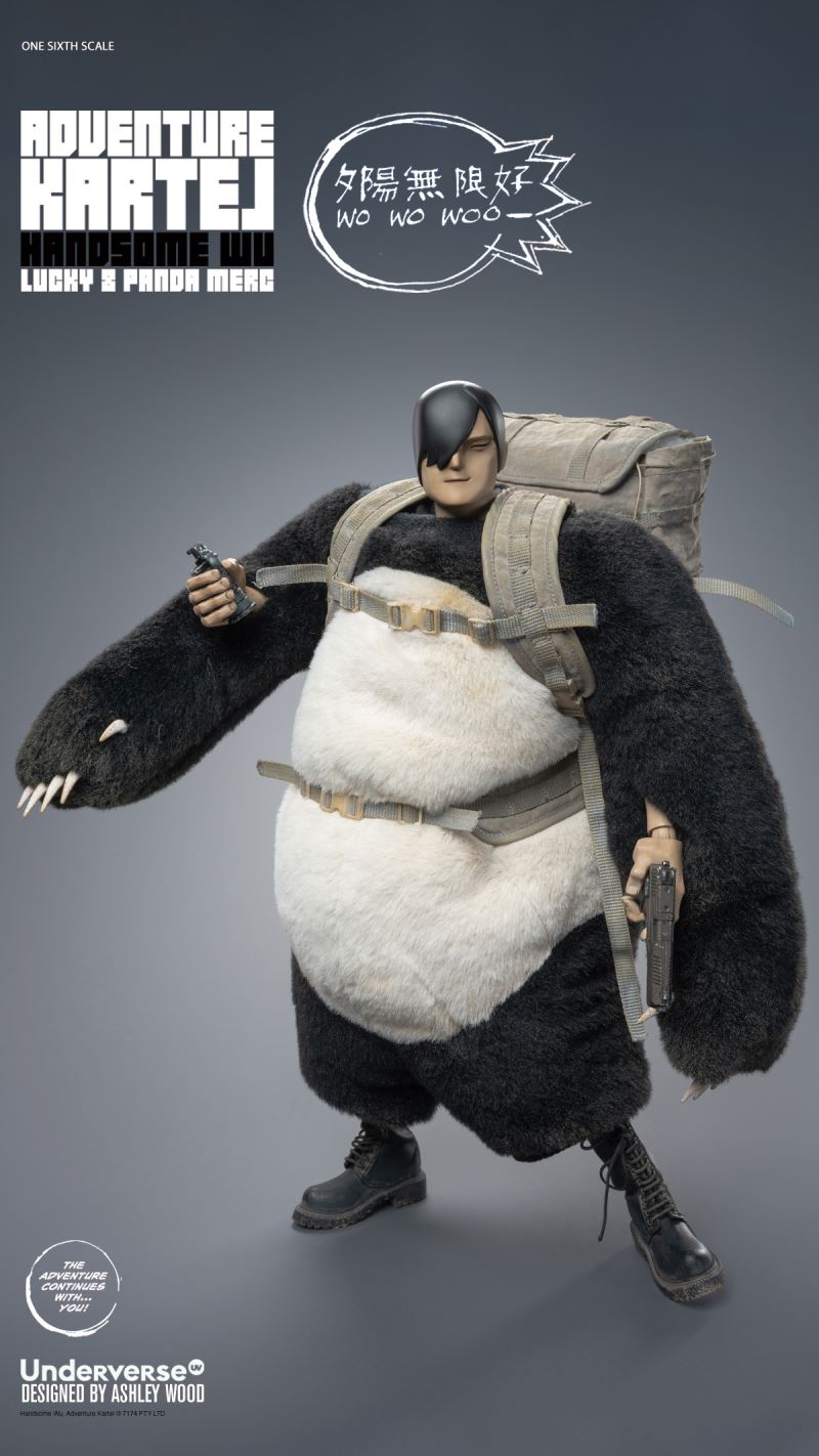 Adventue Kartel Series - DIRTY BOI PANDA HANDSOME WU 1/6