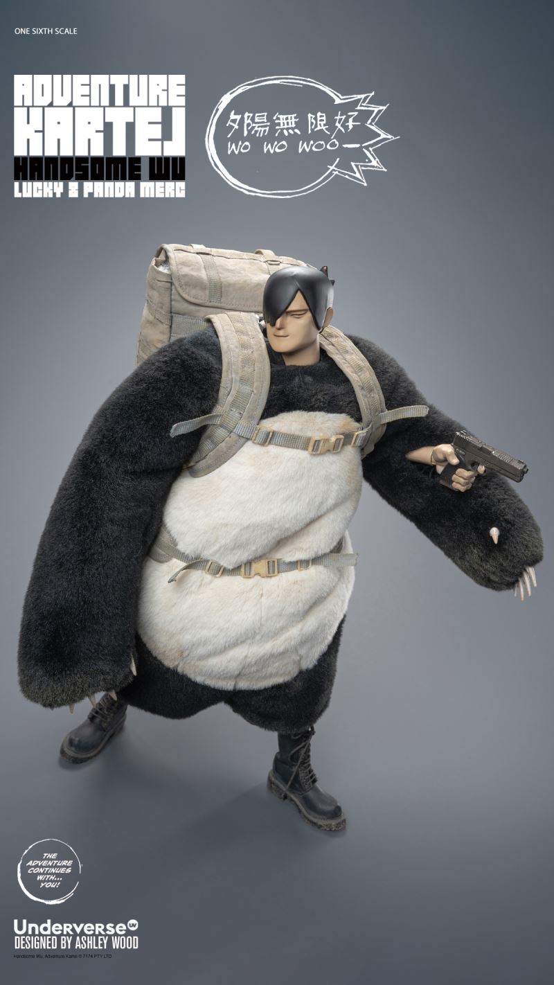 Adventue Kartel Series - DIRTY BOI PANDA HANDSOME WU 1/6