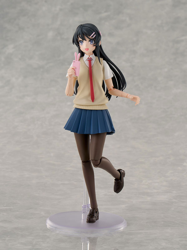 KADOKAWA PLASTIC MODEL SERIES Rascal Does Not Dream Series Mai Sakurajima DX ver. with Rubber Mat