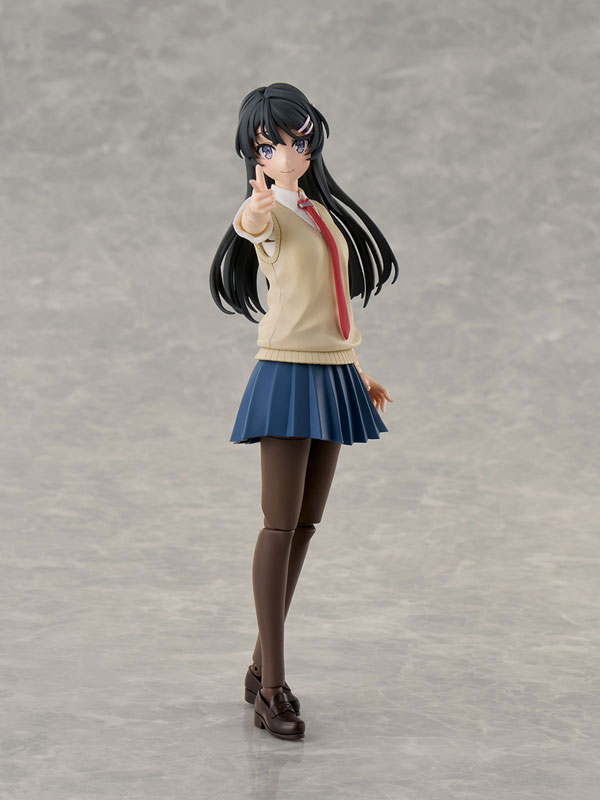 KADOKAWA PLASTIC MODEL SERIES Rascal Does Not Dream Series Mai Sakurajima DX ver. with Rubber Mat