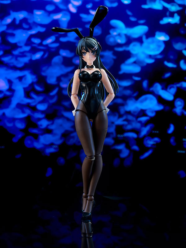KADOKAWA PLASTIC MODEL SERIES Rascal Does Not Dream Series Mai Sakurajima DX ver. with Rubber Mat