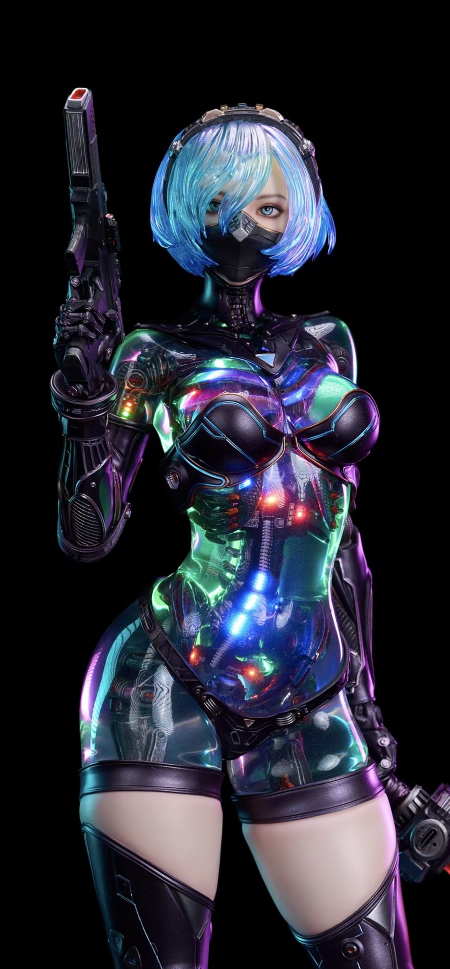 Cyber World Apocalypse Mecha Princess