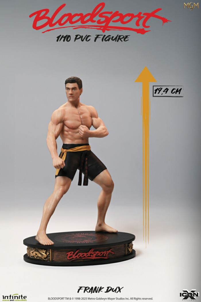 ICON X/ Bloodsport: Frank Dukes 1/10 PVC Statue