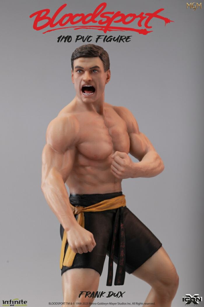 ICON X/ Bloodsport: Frank Dukes 1/10 PVC Statue