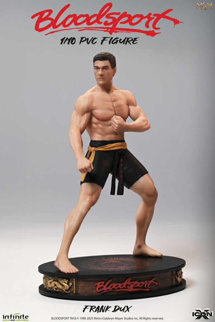 ICON X/ Bloodsport: Frank Dukes 1/10 PVC Statue
