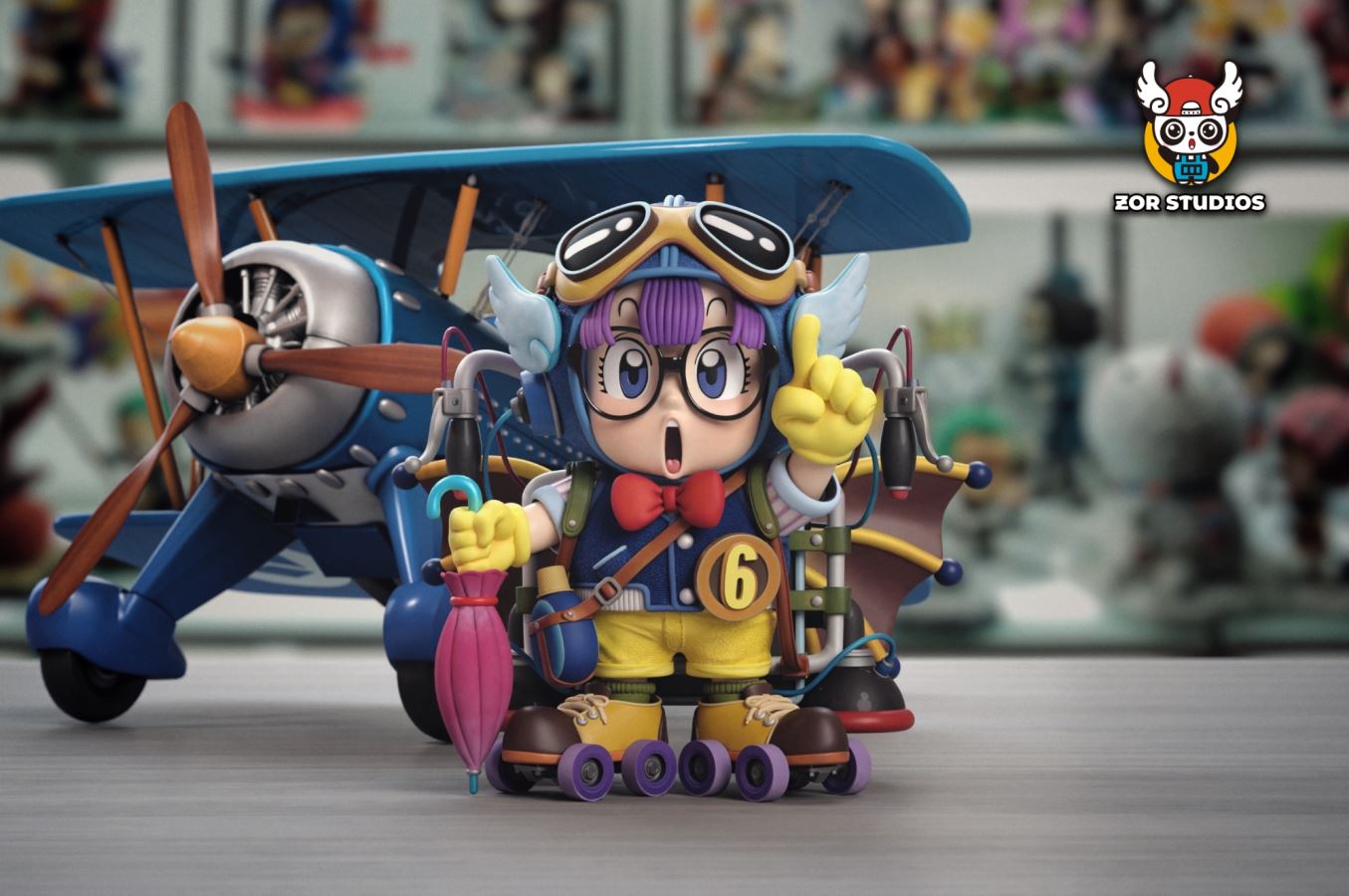 6th Anniversary Arale: Small Airplane
