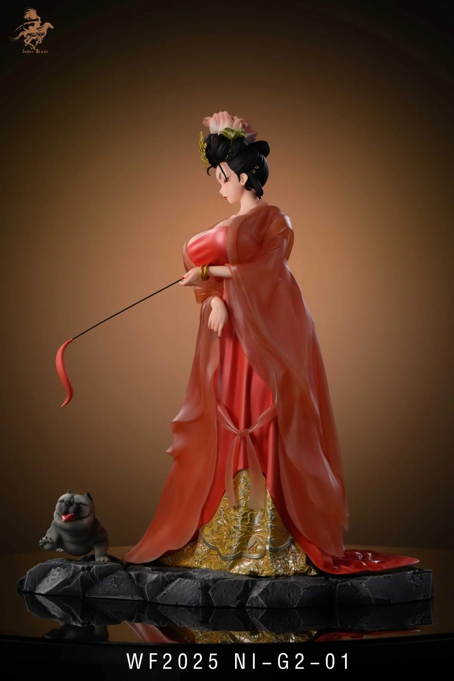 Court Ladies Wearing Flowers 1/5