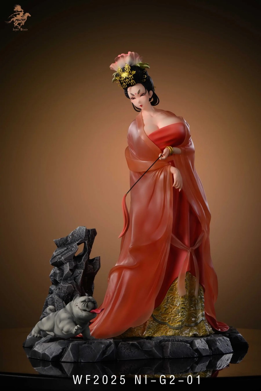 Court Ladies Wearing Flowers 1/5