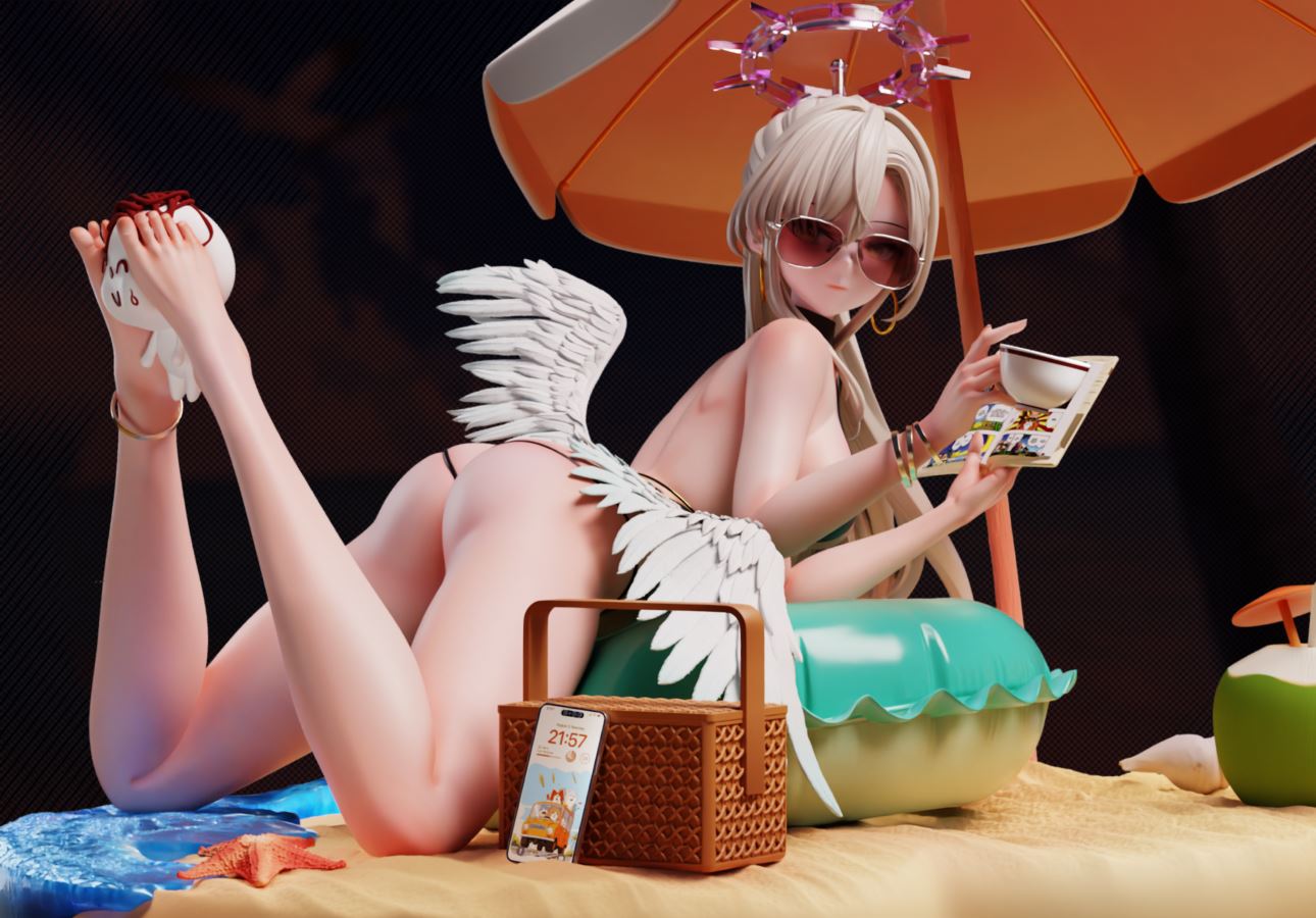 Swimsuit Kirifuji Nagisa 1/6