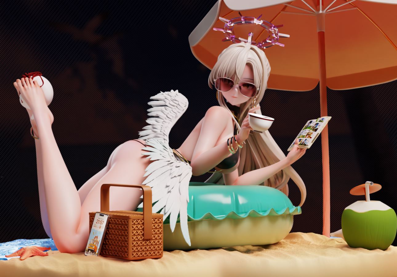 Swimsuit Kirifuji Nagisa 1/6