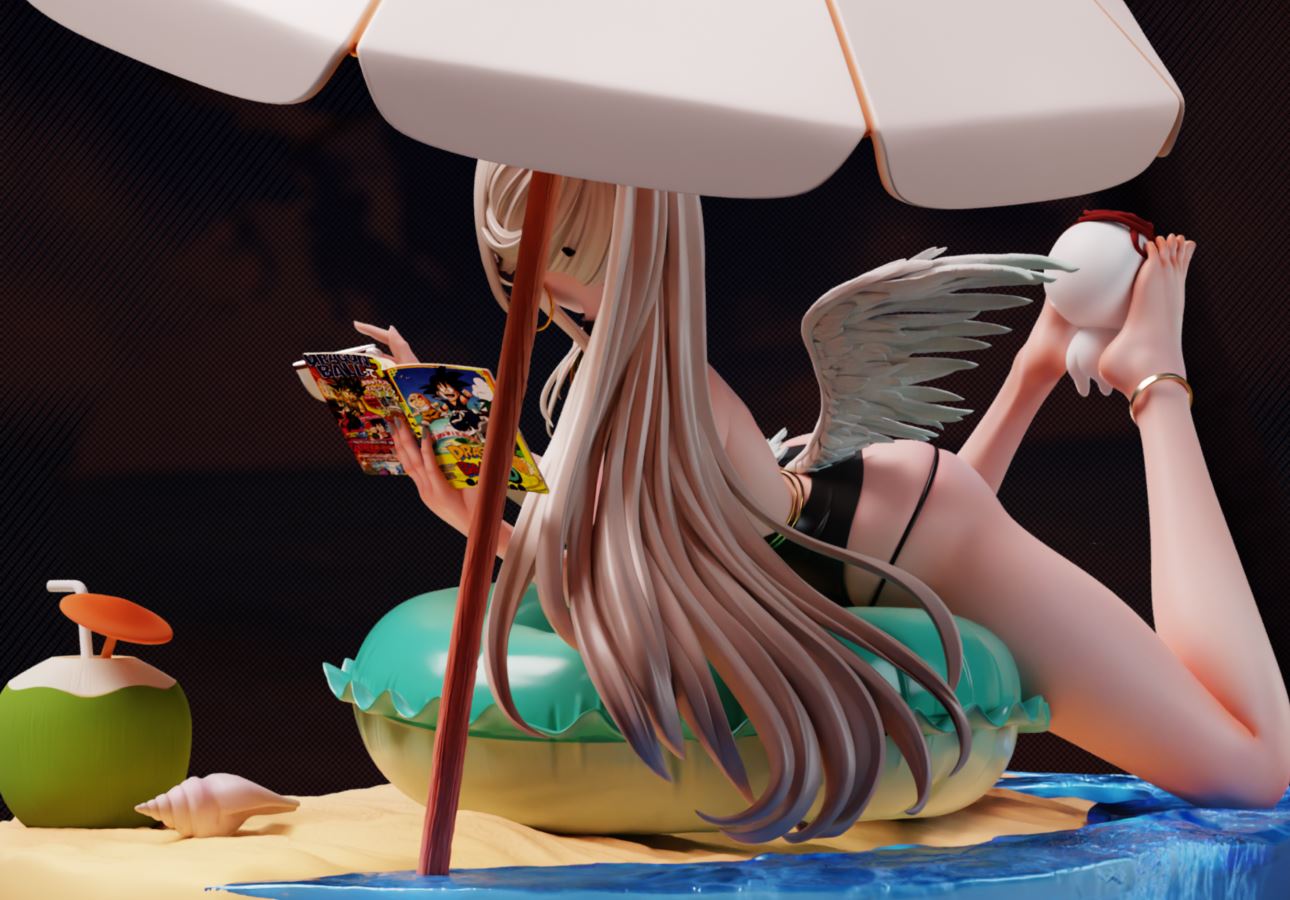 Swimsuit Kirifuji Nagisa 1/6