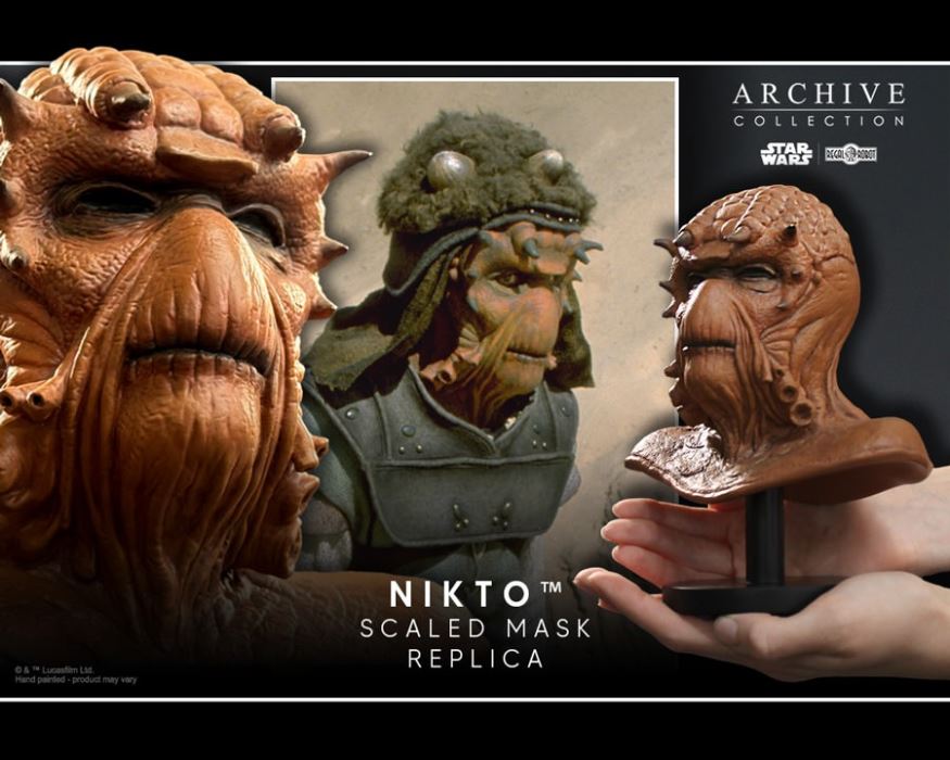 Barada Mask & Nikto Mask & Klaatu Mask - Star Wars