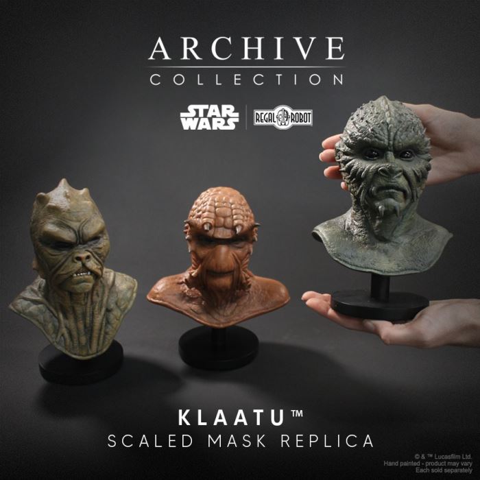 Barada Mask & Nikto Mask & Klaatu Mask - Star Wars