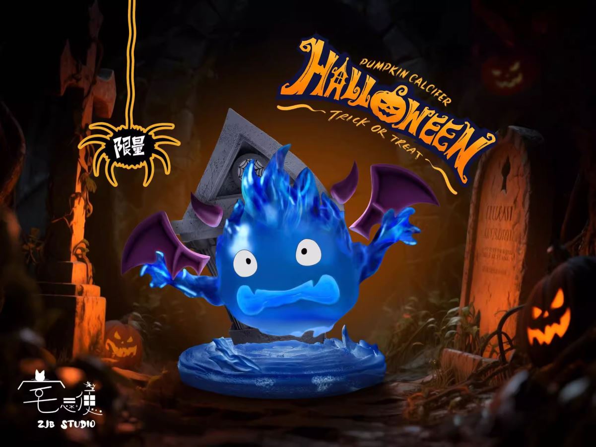 Halloween Demon Pumpkin Calcifer - Howl's Moving Castle