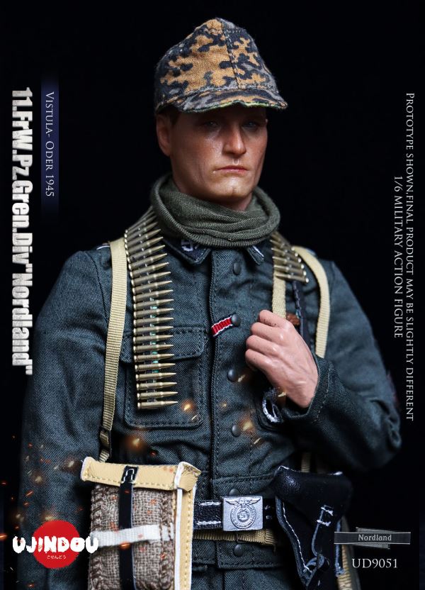 WWII German 11th Nordic Division Vistula River-Oder River 1945 1/6