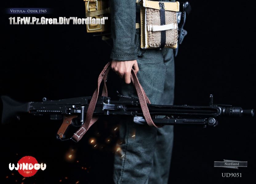 WWII German 11th Nordic Division Vistula River-Oder River 1945 1/6