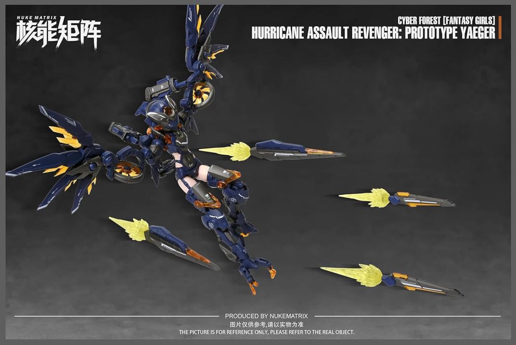 Cyberforest Fantasy Girls Hurricane Assault Revenger Prototype Jaeger