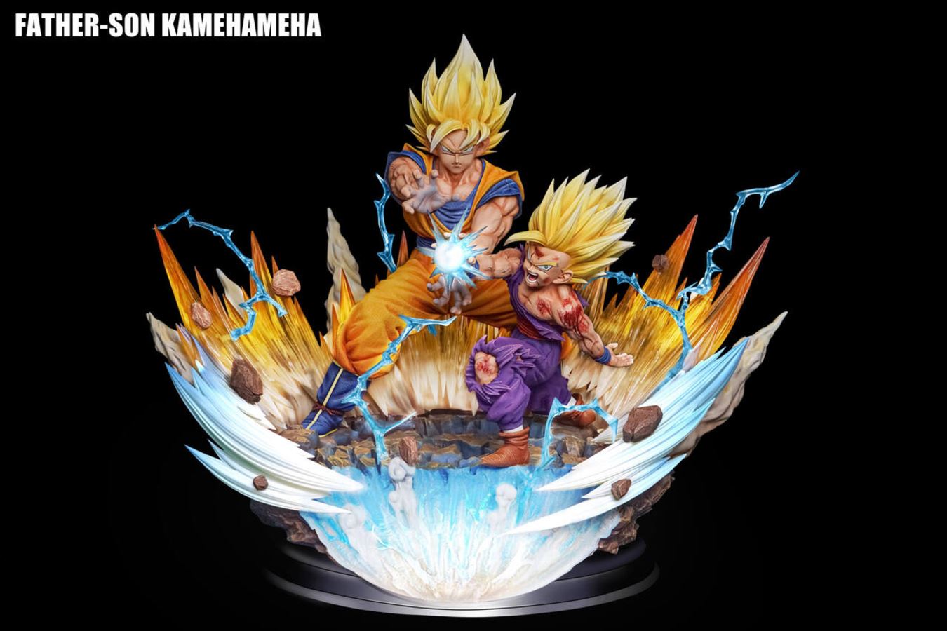Father-Son Kamehameha - Dragon Ball