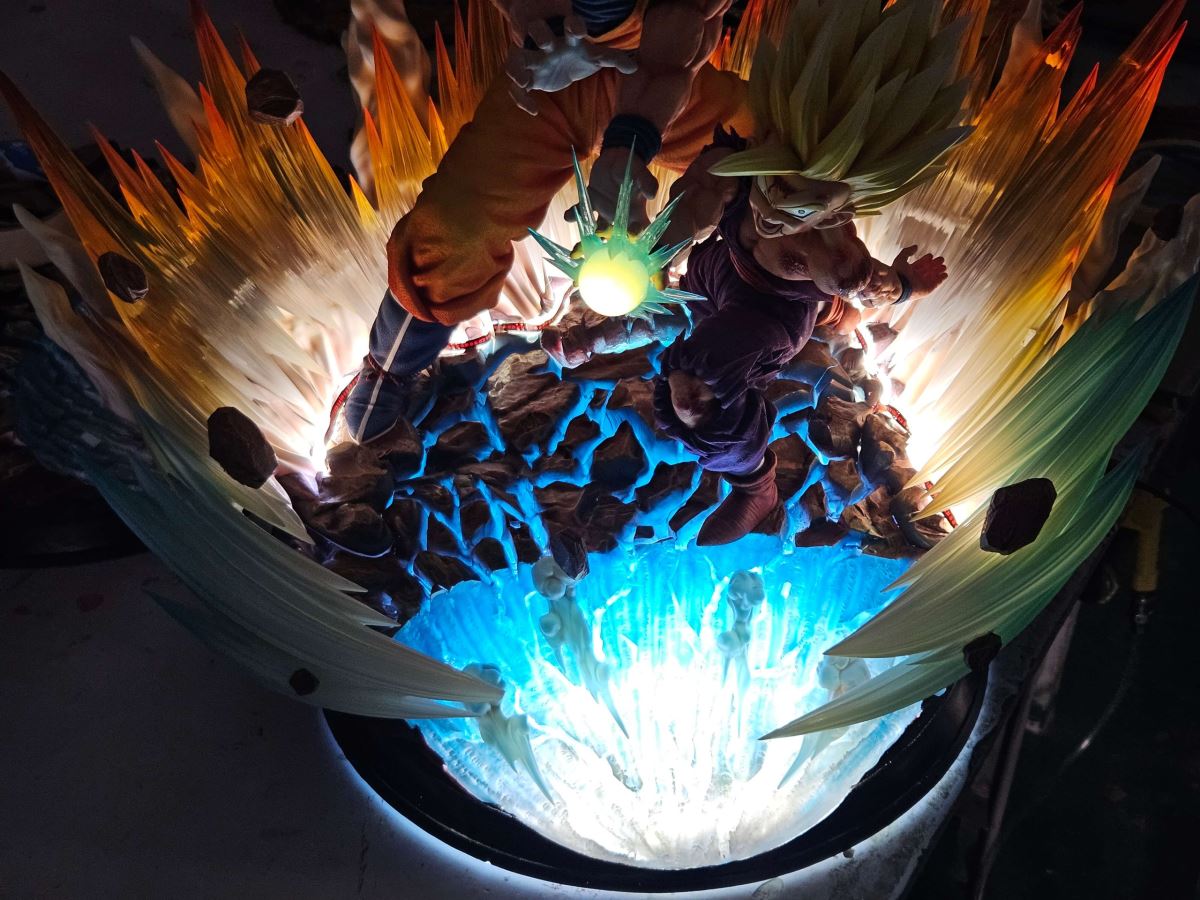 Father-Son Kamehameha - Dragon Ball