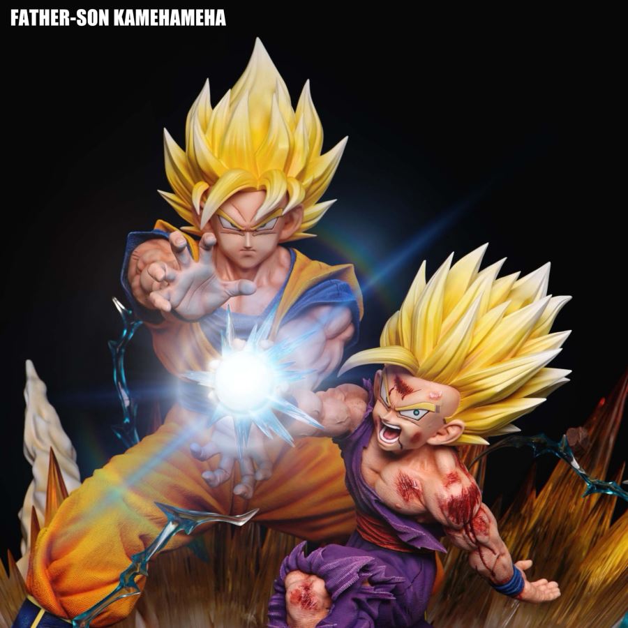 Father-Son Kamehameha - Dragon Ball