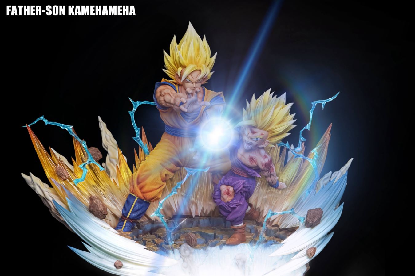 Father-Son Kamehameha - Dragon Ball
