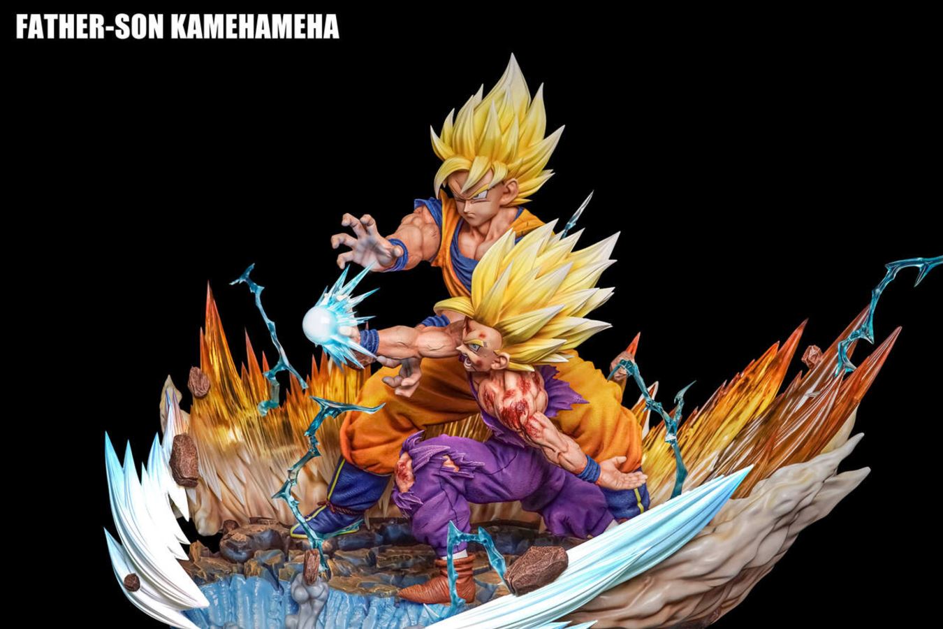 Father-Son Kamehameha - Dragon Ball
