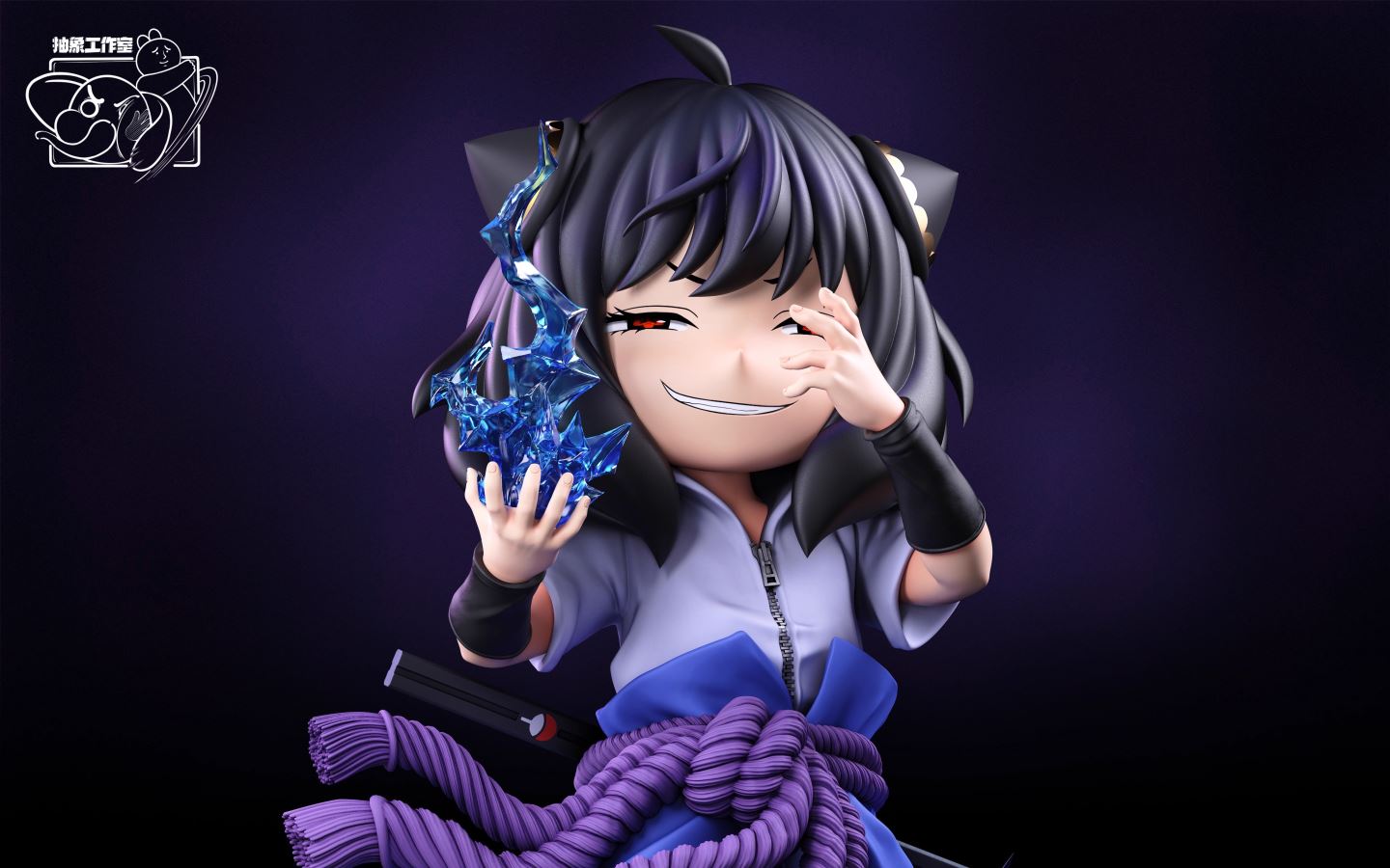 Anya cos Uchiha Sasuke - Spy x Family