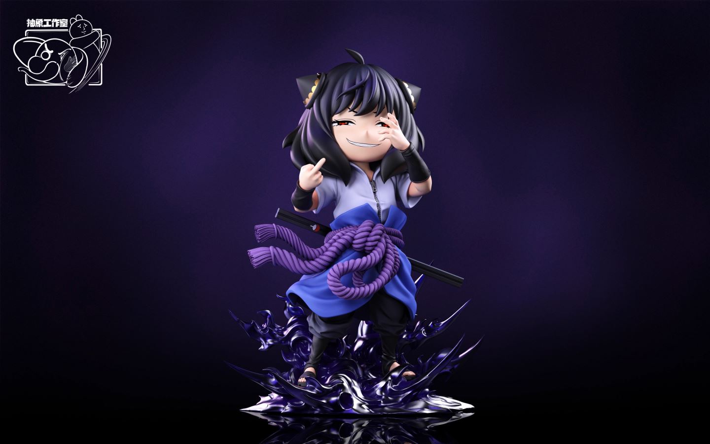 Anya cos Uchiha Sasuke - Spy x Family