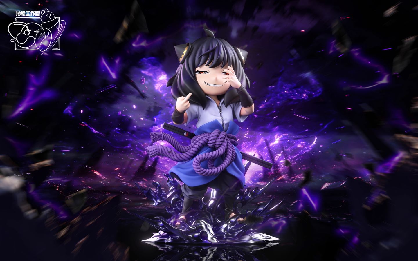 Anya cos Uchiha Sasuke - Spy x Family