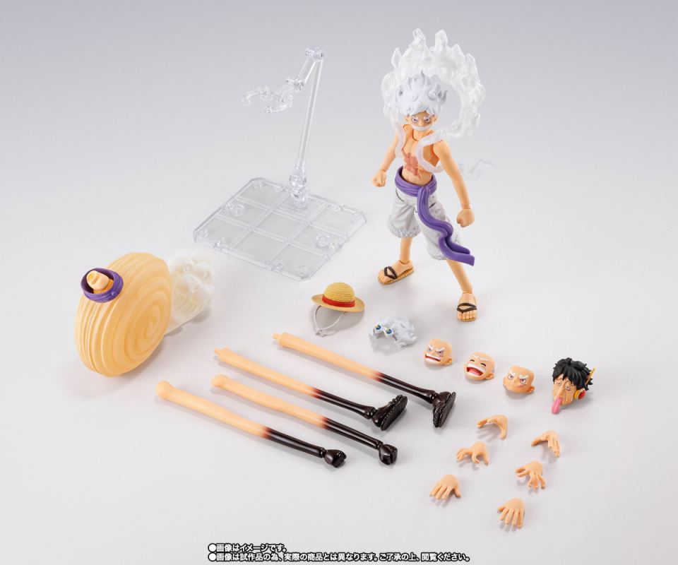 SHFiguarts Monkey D. Luffy -Gear 5 Future Island Egghead-
