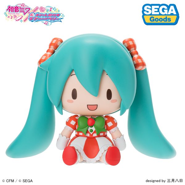 Hatsune Miku x Fashionable Witch Love and Berry Fluffy Deformed Figure Lovely Strawberry