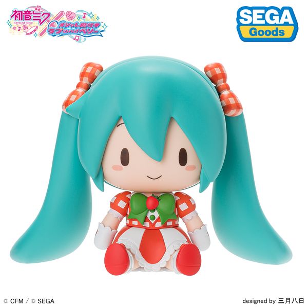 Hatsune Miku x Fashionable Witch Love and Berry Fluffy Deformed Figure Lovely Strawberry