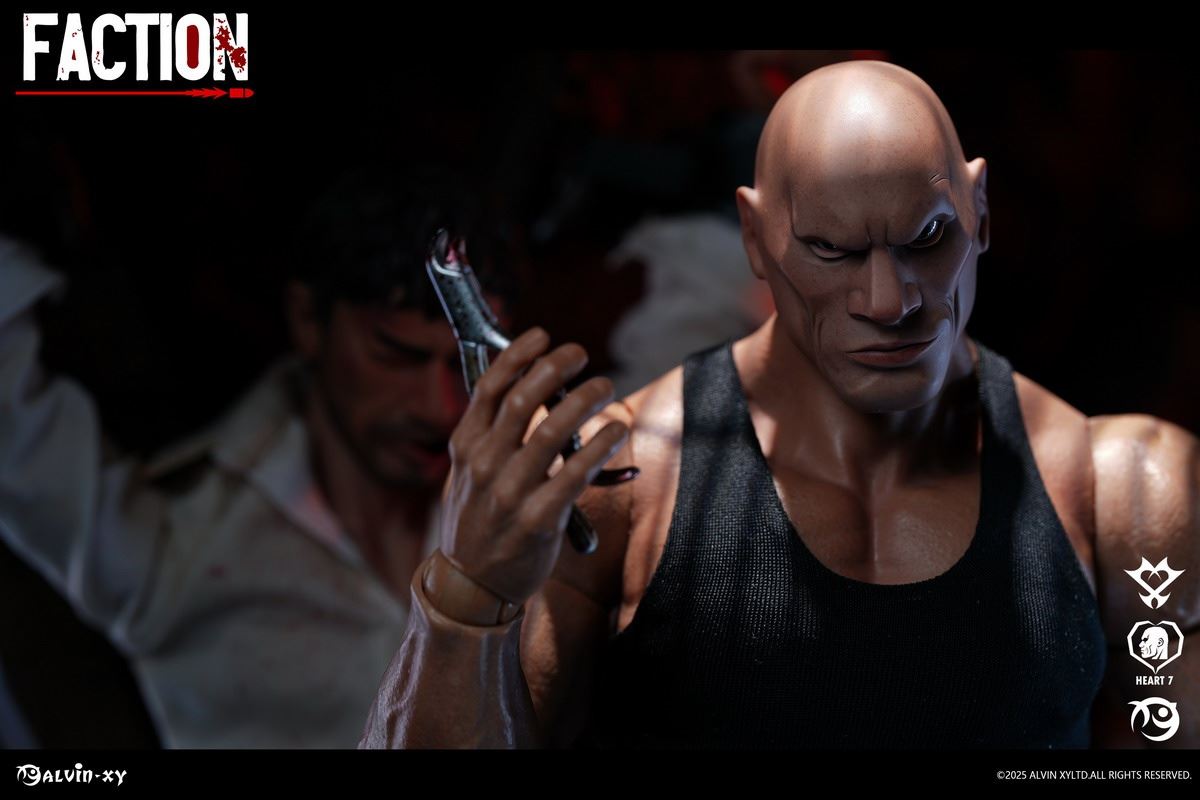 Gang Series - Hearts Head Sculpt 1/6