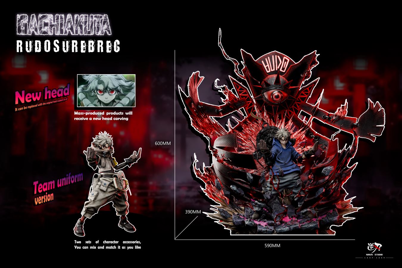 Rudo Surebrec - GACHIAKUTA 1/6