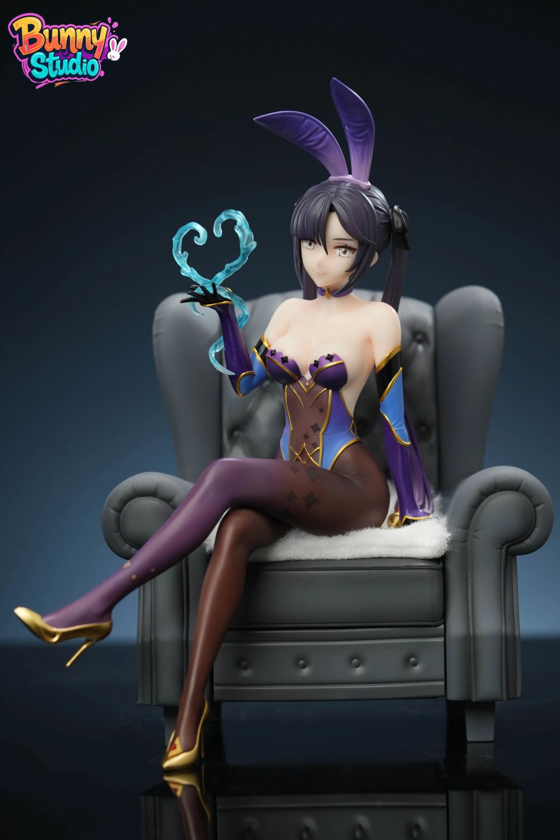 Bunny Girls 003 KeQing, Mona, Eula, Yoimiya and Jean