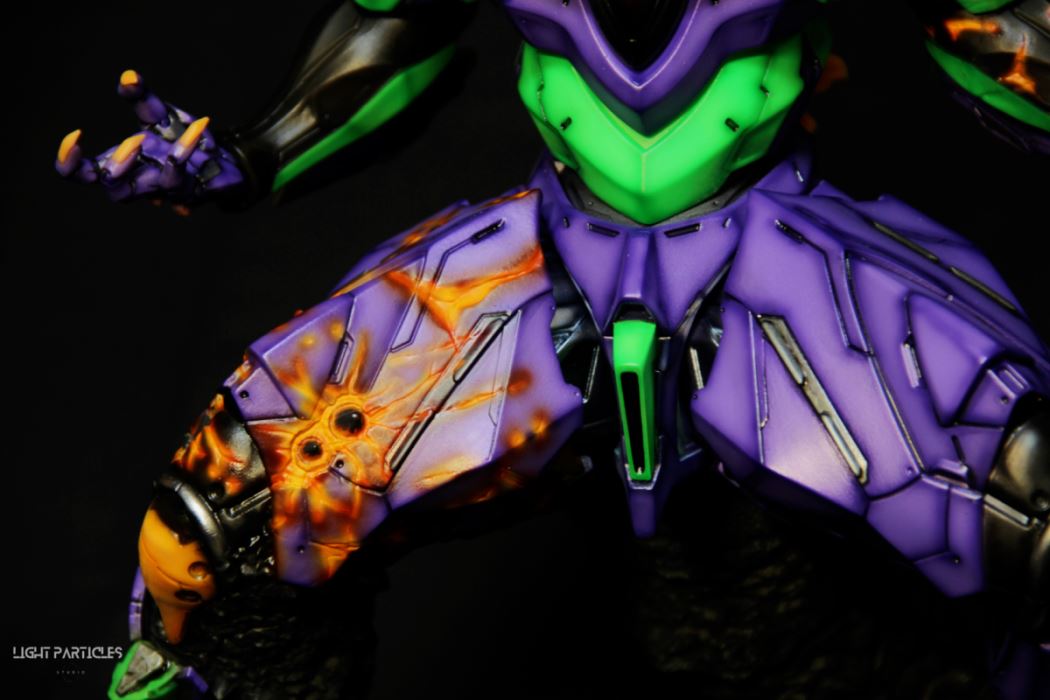 Godzilla Evangelion Unit-01 Crimson Lotus Style