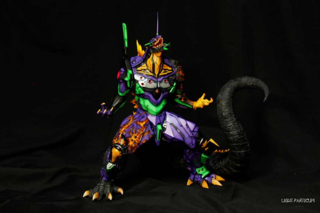 Godzilla Evangelion Unit-01 Crimson Lotus Style