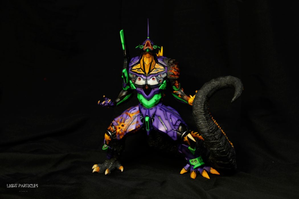 Godzilla Evangelion Unit-01 Crimson Lotus Style