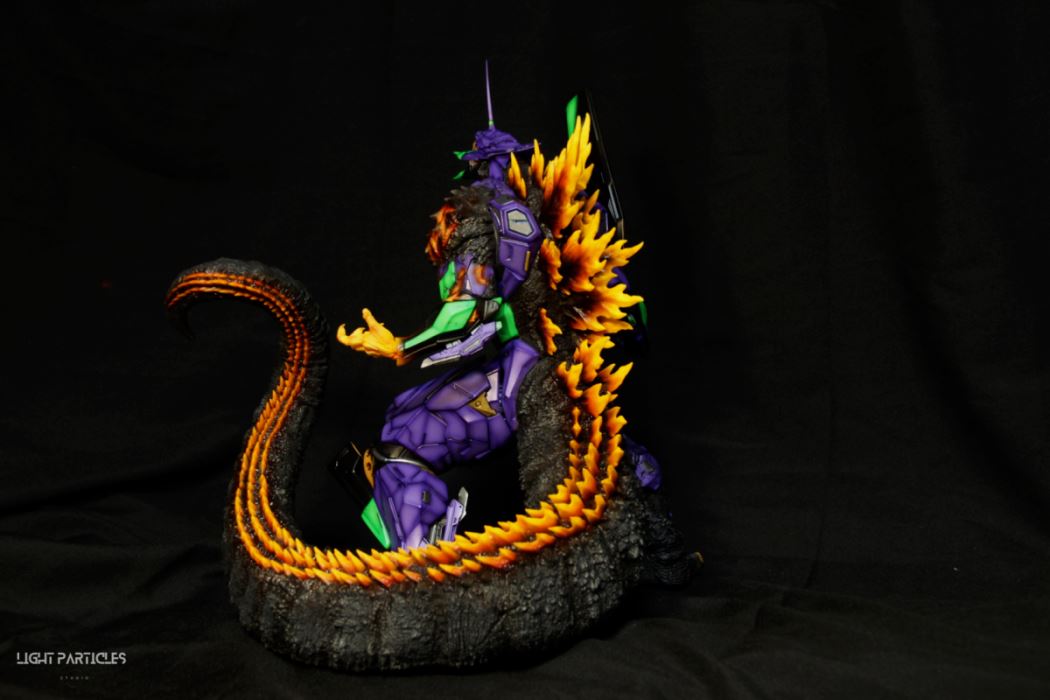 Godzilla Evangelion Unit-01 Crimson Lotus Style