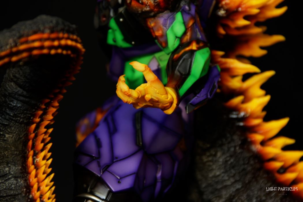 Godzilla Evangelion Unit-01 Crimson Lotus Style