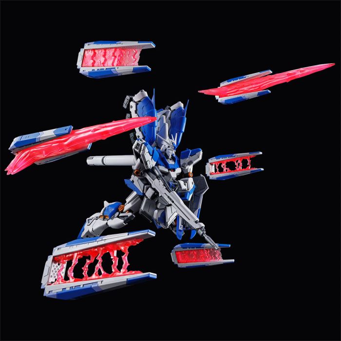 RG 1/144 Hi-ν Gundam Hyper Mega Bazooka Launcher & Funnel Display Set