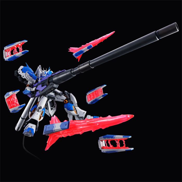 RG 1/144 Hi-ν Gundam Hyper Mega Bazooka Launcher & Funnel Display Set