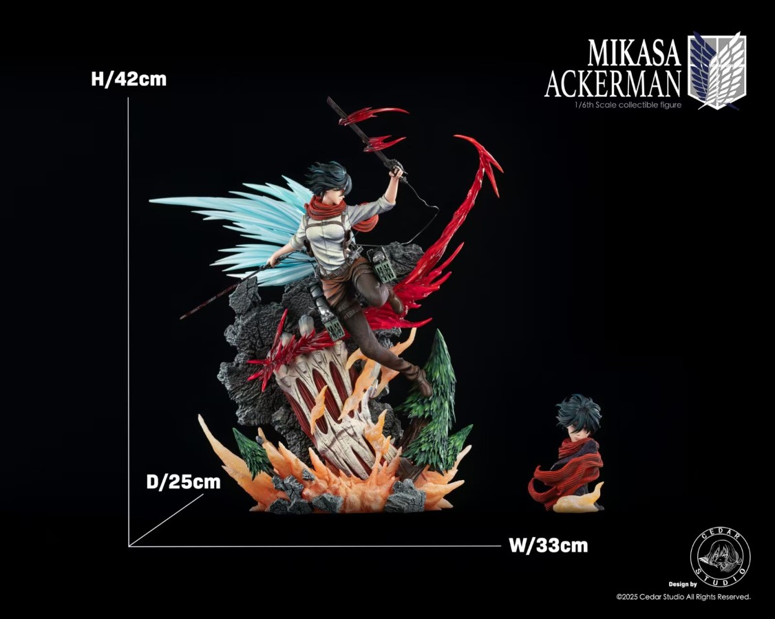 Mikasa Ackerman - Attack on Titan 1/6