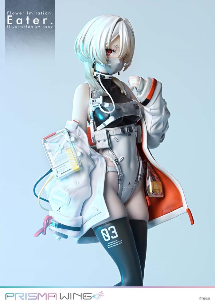 Flower Imitation. Eater. Illustration by neco