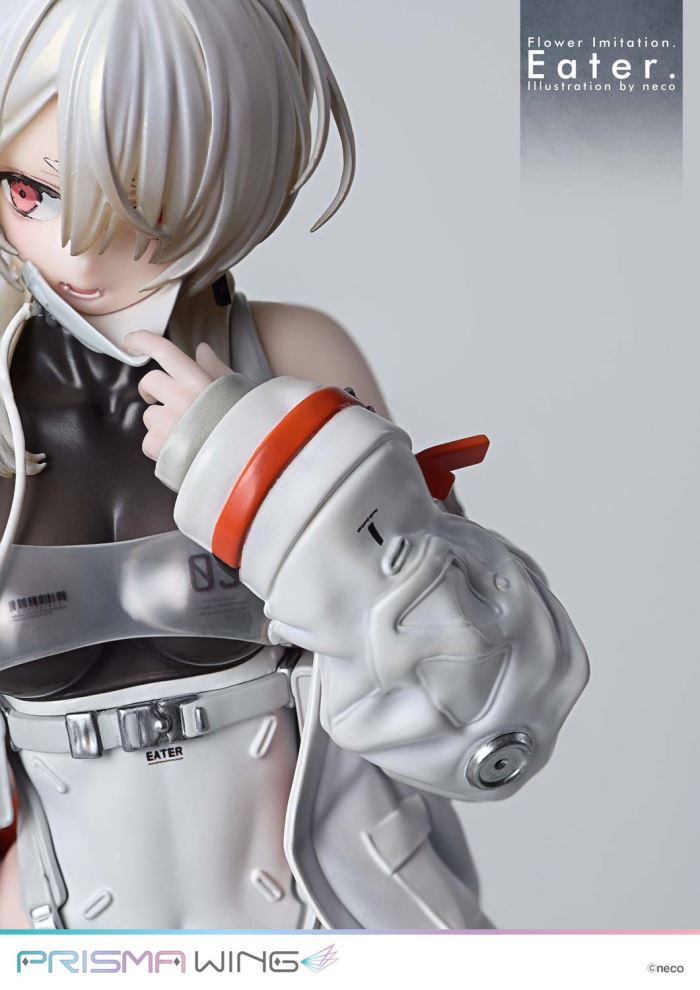 Flower Imitation. Eater. Illustration by neco