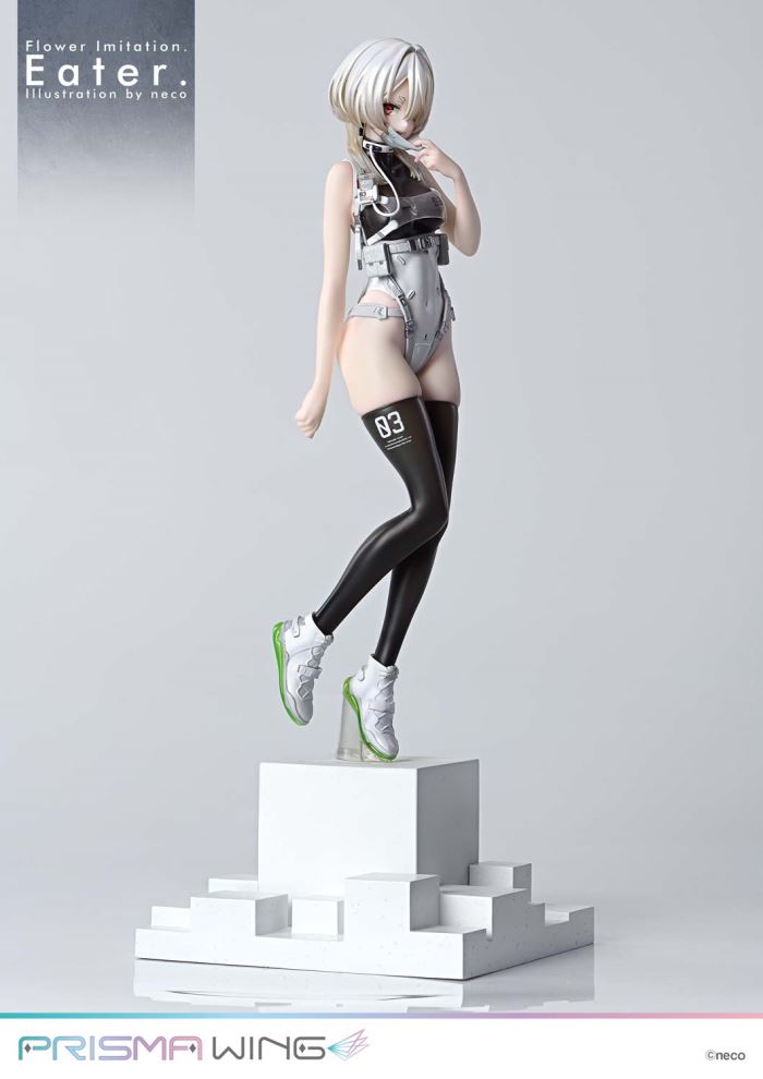 Flower Imitation. Eater. Illustration by neco