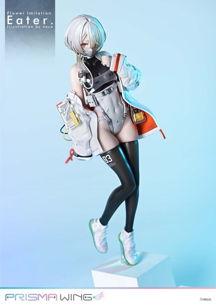 Flower Imitation. Eater. Illustration by neco