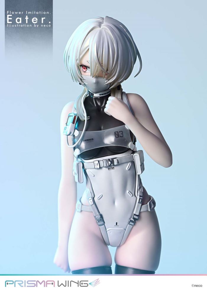 Flower Imitation. Eater. Illustration by neco