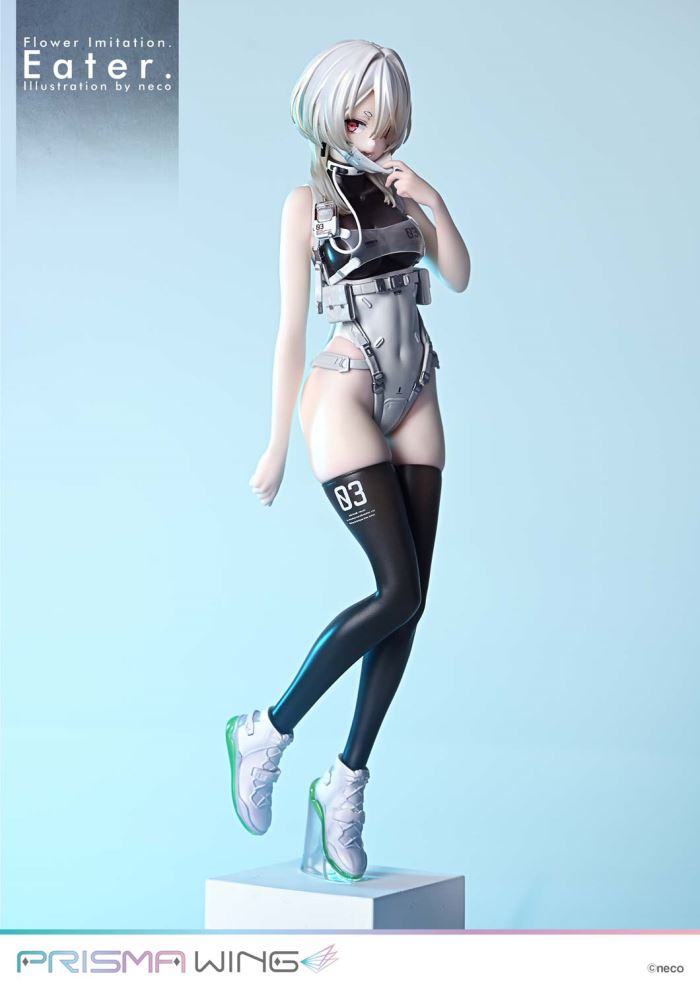 Flower Imitation. Eater. Illustration by neco